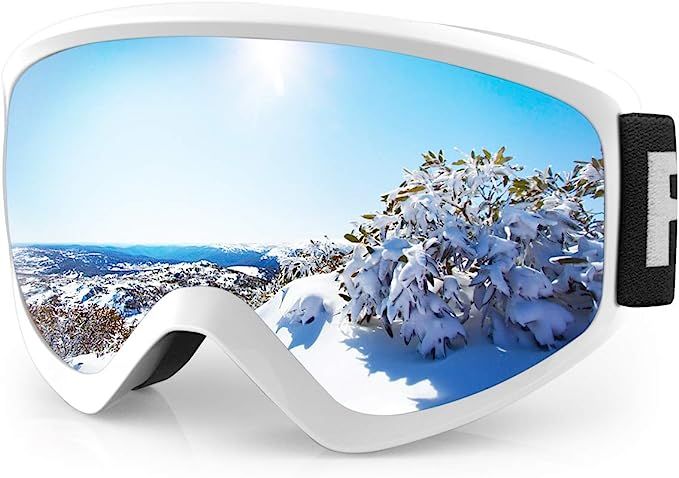 findway Kids Ski Goggles, Kids Snow Snowboard Goggles for Boys Girls Youth OTG | Amazon (US)