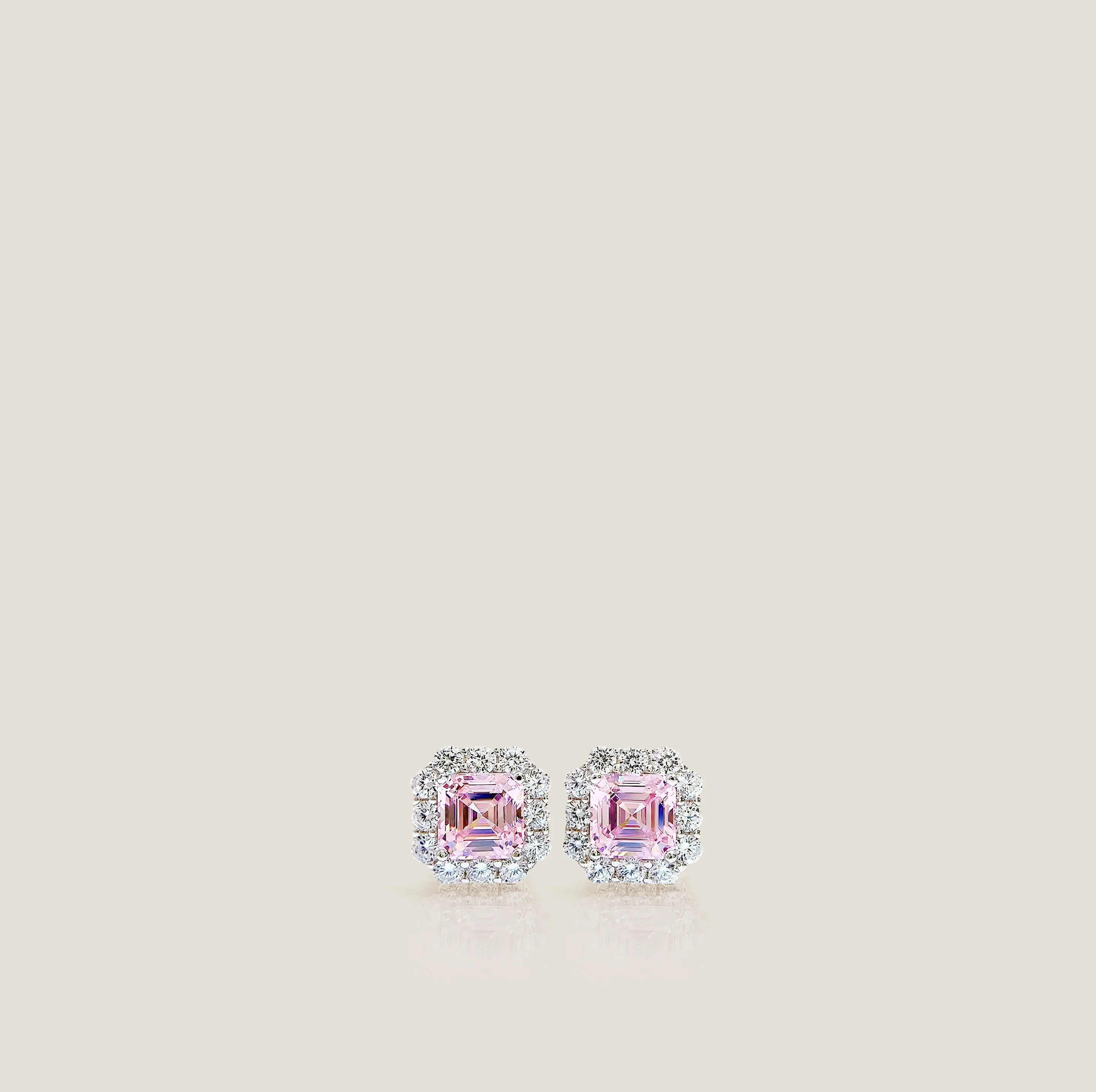 MME.MINK FROSTED FLOWER Earrings | MME.MINK