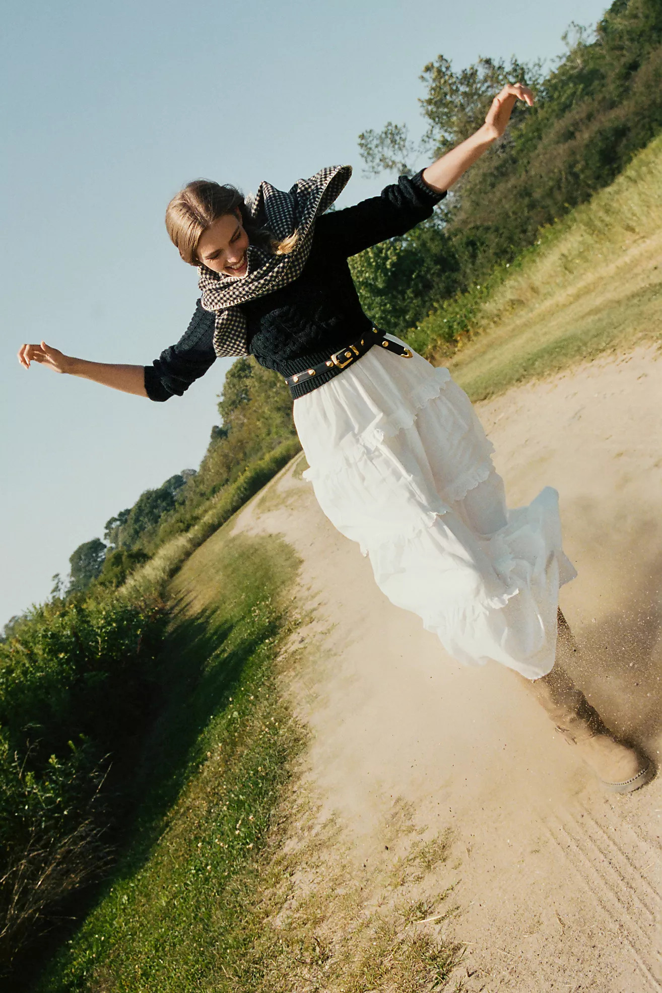 By Anthropologie Twofer Sweater Tiered Dress | Anthropologie (US)