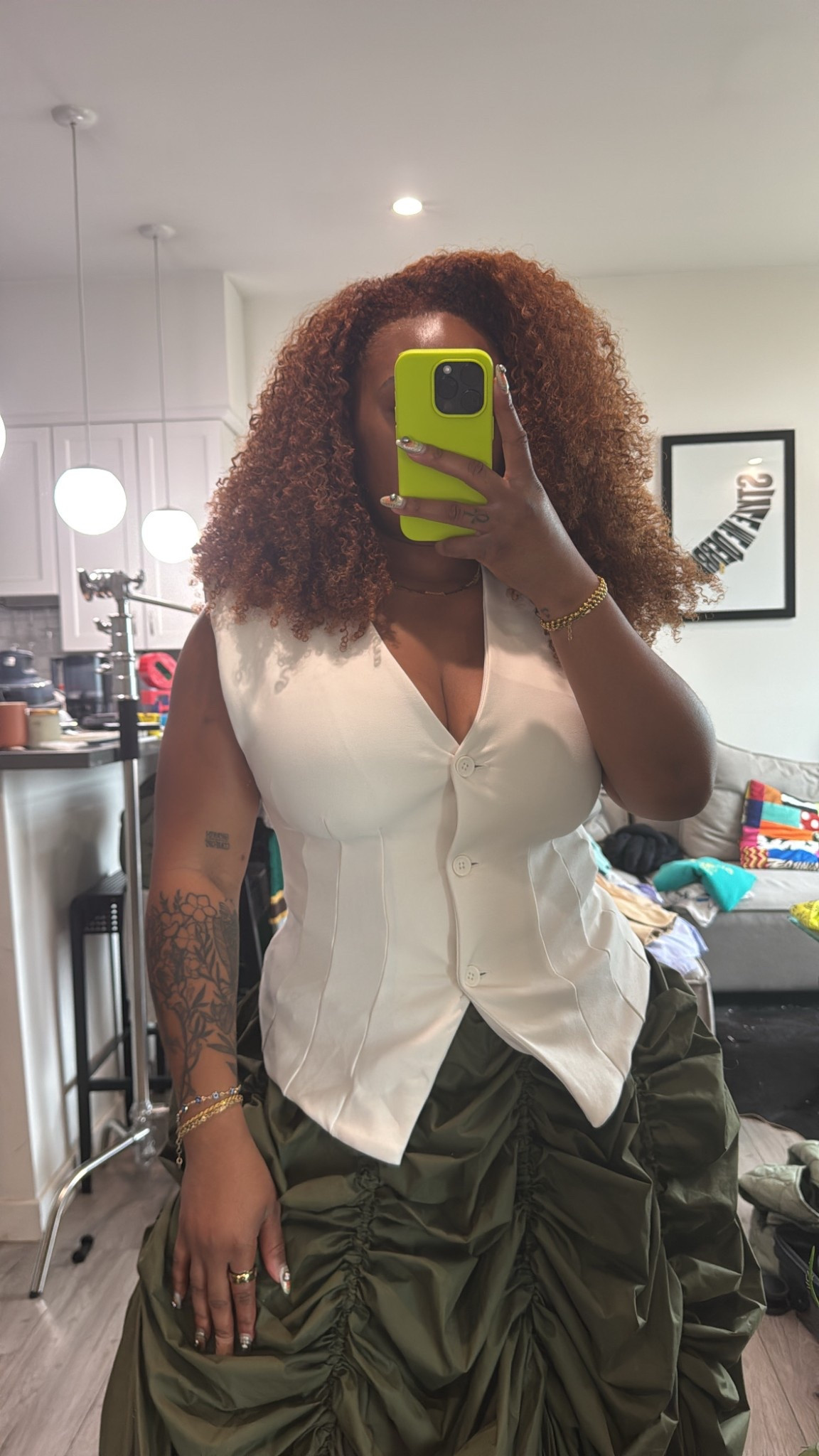 Got my size in the zara vest! So cute! 