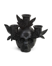 9in Skull Candle Holder | Halloween | Marshalls | Marshalls