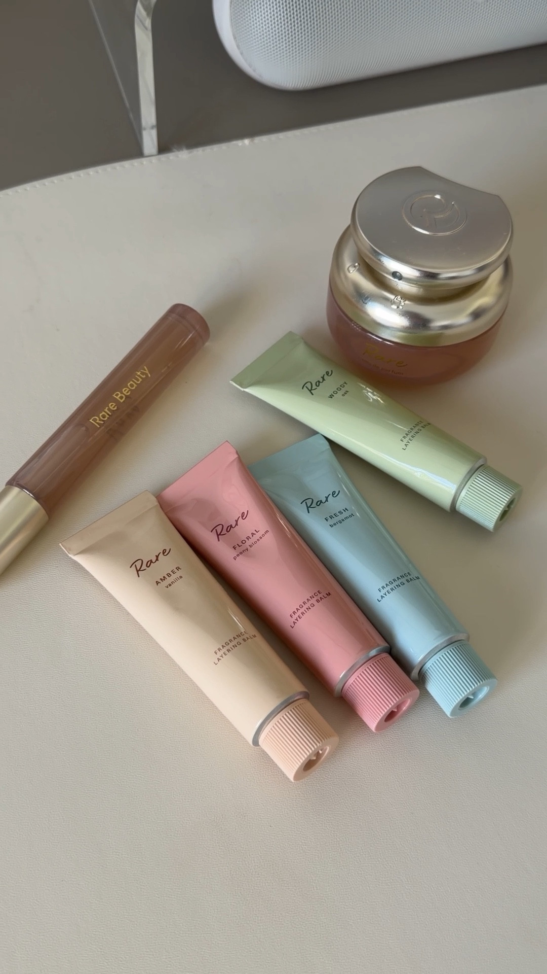 Rare beauty layering fragrance balms smell sooo good! Love this idea so much, going to keep one in my purse for sure  

#LTKGiftGuide #LTKBeauty #LTKStyleTip