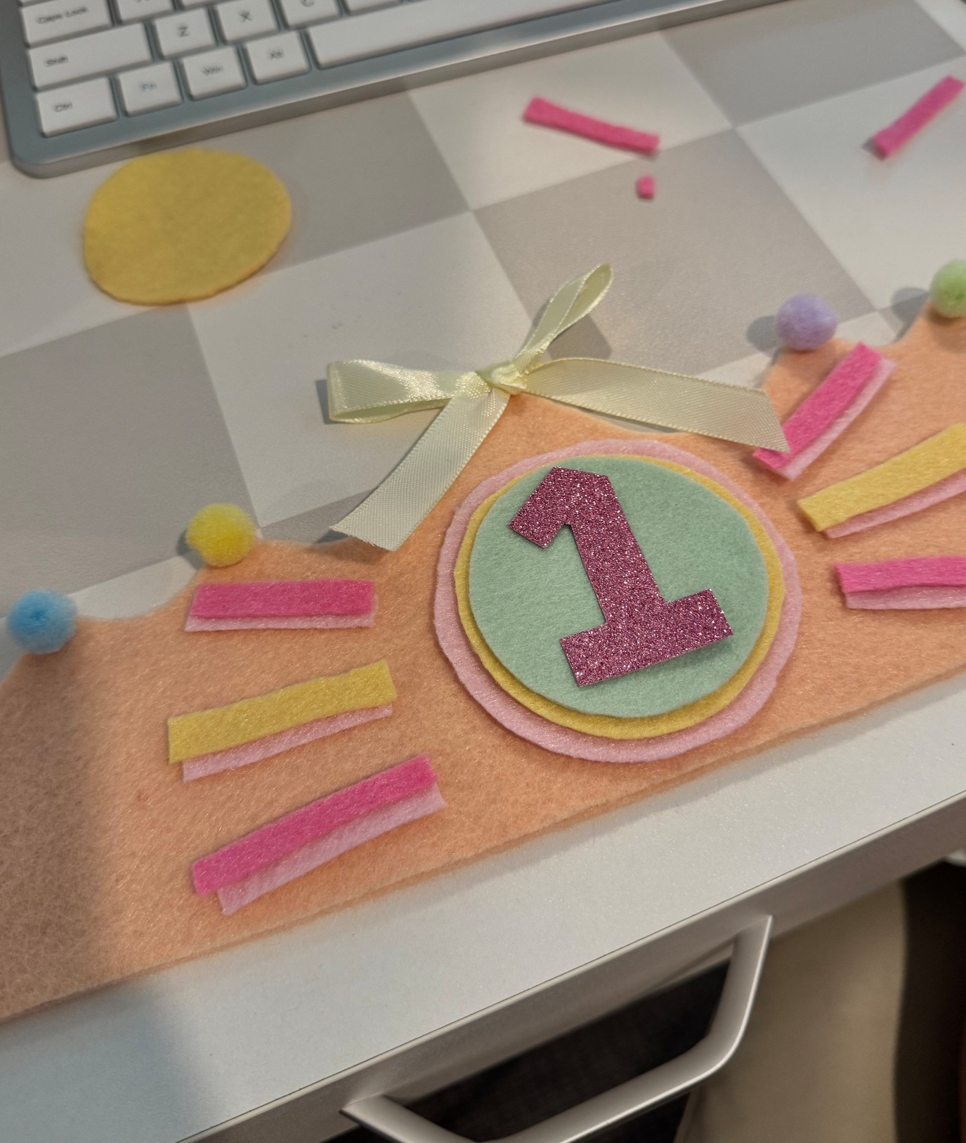 felt, scissors, and a hot glue gun are all you need to DIY a cutie felt crown for your kid’s birthday! oh, and some ribbon to tie it on 

#LTKKids #LTKBaby #LTKFamily