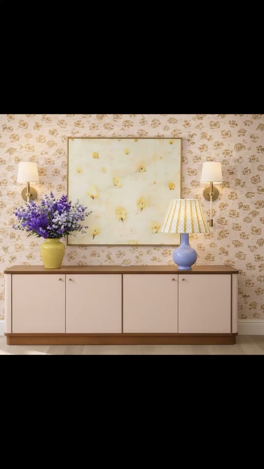 Shop this spring entry refresh —
the easiest way to update your space without a full redesign.

A blush console with warm wood detail, paired with soft pastel accents and classic patterns.
It’s that balance of polished and effortless that instantly elevates an entry.

Every piece is linked — from the console to the lamp, wallpaper, florals, and artwork — so you can recreate the look seamlessly.

#LTKHome #LTKSaleAlert #LTKFestival