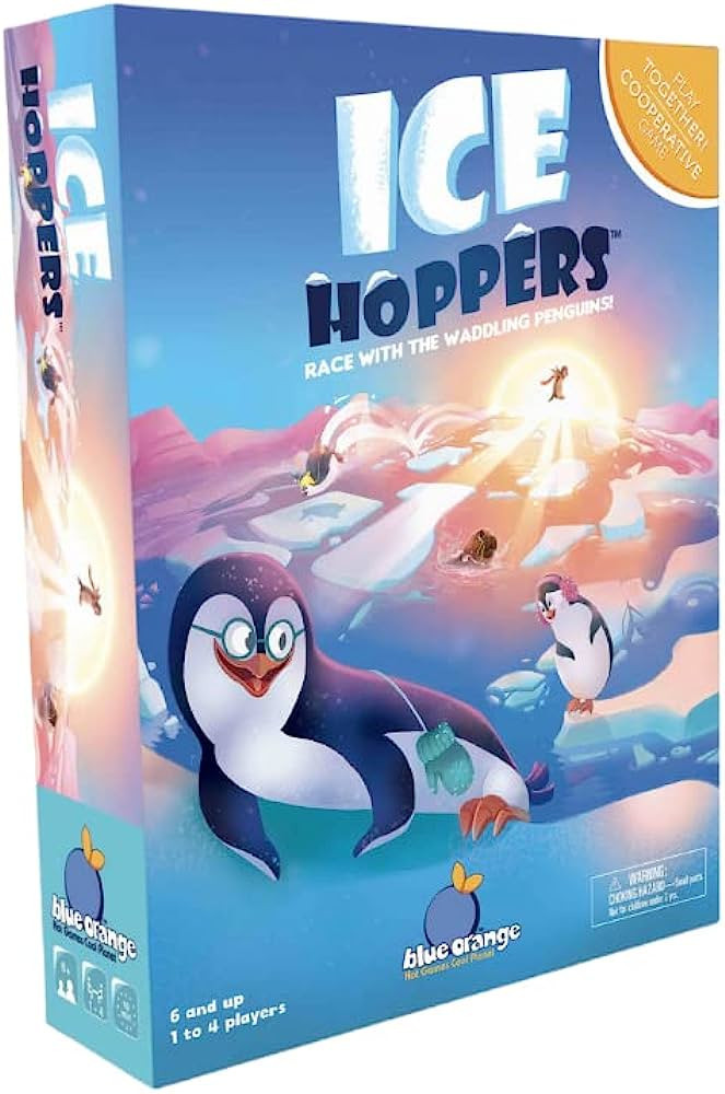 Ice Hoppers Fun Cooperative Preschool Board Game – Kids and Family Friendly Educational Penguin... | Amazon (US)