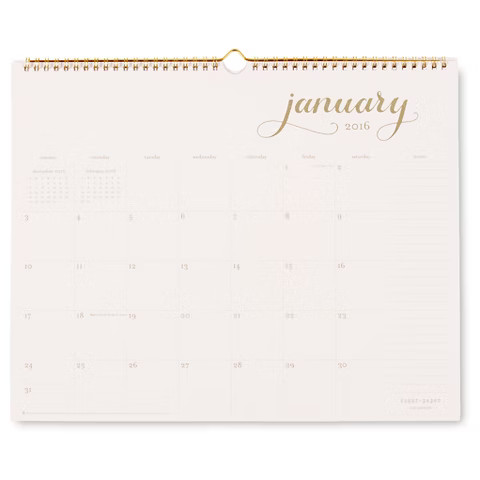 Sugar Paper 2016 Calendar 15x12 | Target