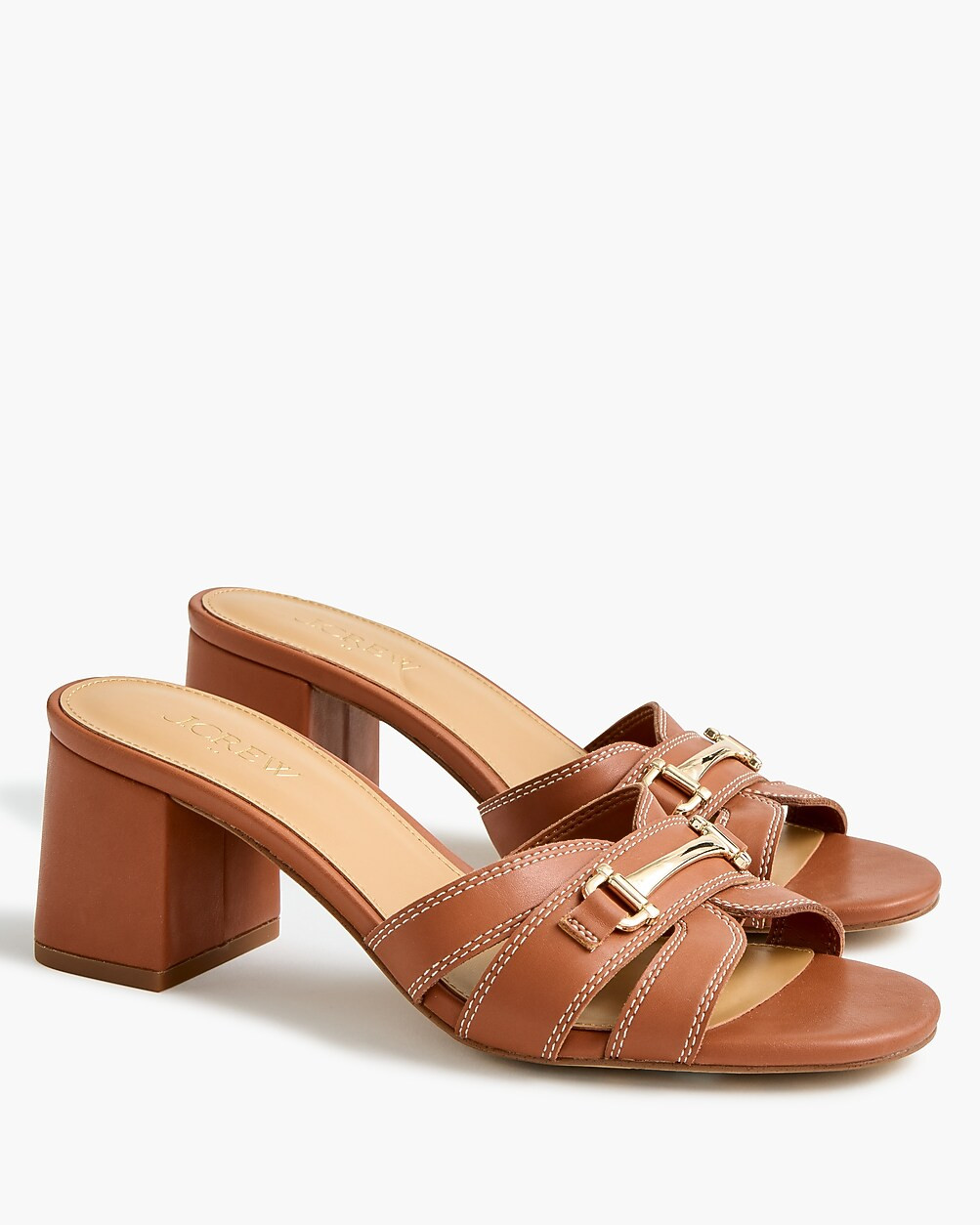 Bit heeled mules | J.Crew Factory
