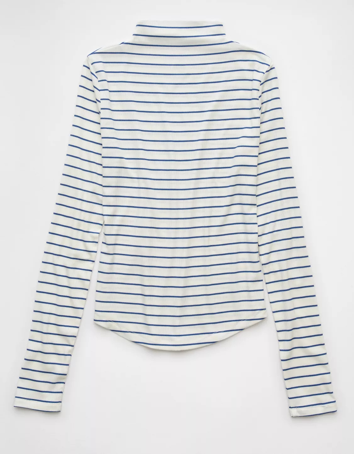 AE Soft & Sexy Long-Sleeve Mock Neck T-Shirt | American Eagle Outfitters (US & CA)