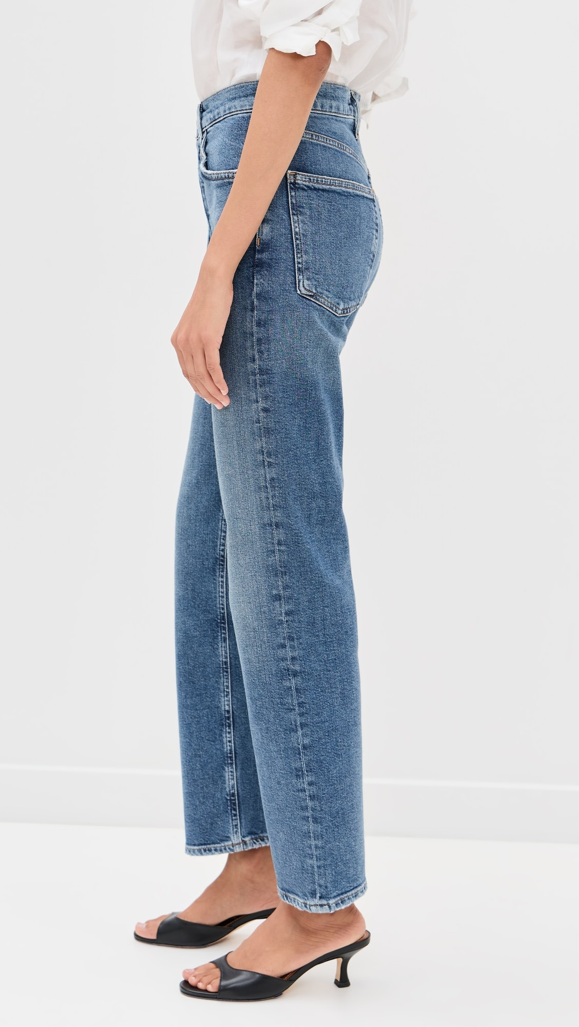 90s Pinch Waist Crop Jeans | Shopbop
