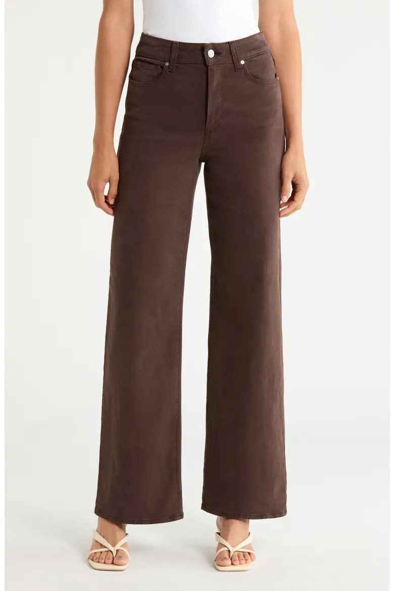 PAIGE Anessa High Waist Wide Leg Pants (Women) | Nordstrom | Nordstrom