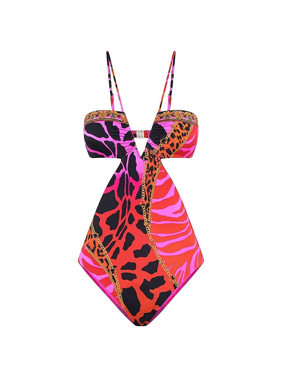 Women's Animal Cut Out One-Piece Swimsuit - Always Change Your Spots - Size XS - Always Change Your  | Saks Fifth Avenue
