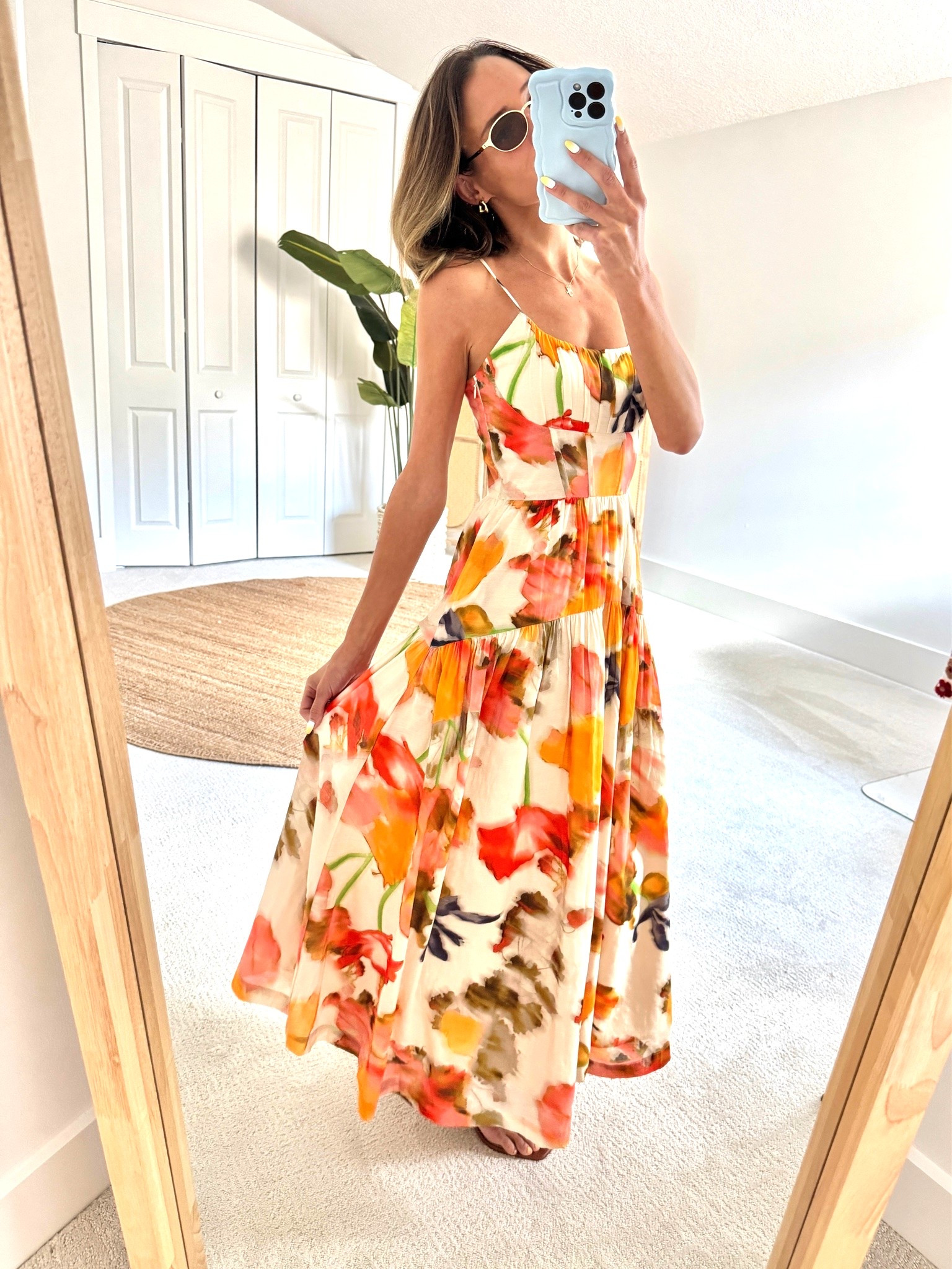This summer dress features a bone bodice waist and adjustable straps. It is lined, lightweight and perfect for summer nights☀️✨ I ordered a size XS. Shop it now! #nordstrom

#LTKootd #LTKOver40 #LTKmomlife