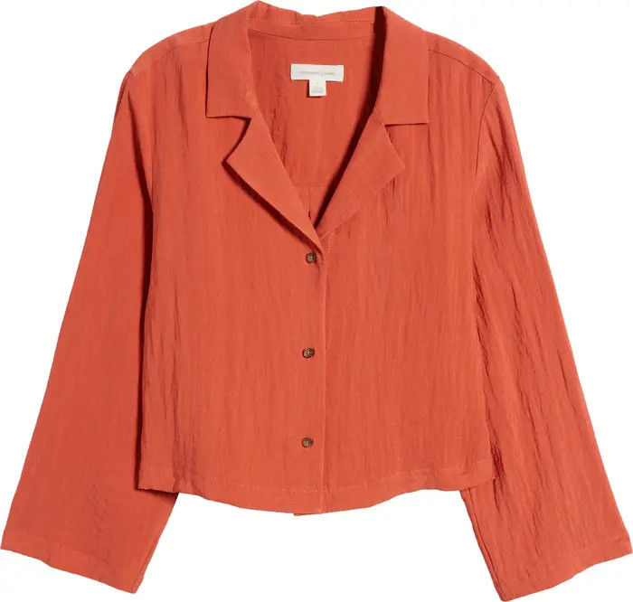 Long Sleeve Camp Shirt | Nordstrom