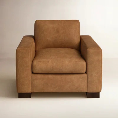 Jonie Leather Armchair | Wayfair North America