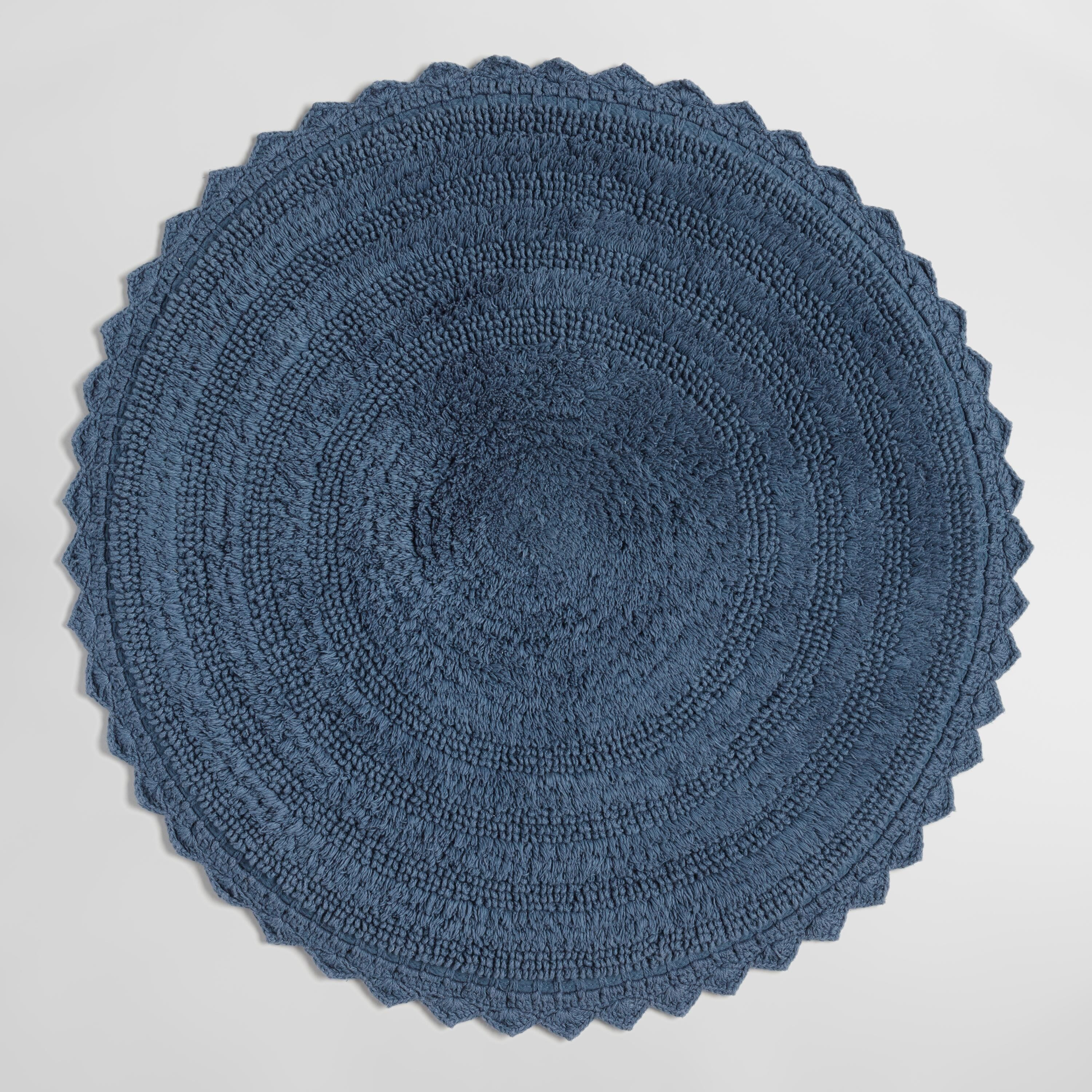 Round Cotton Bath Mat | World Market