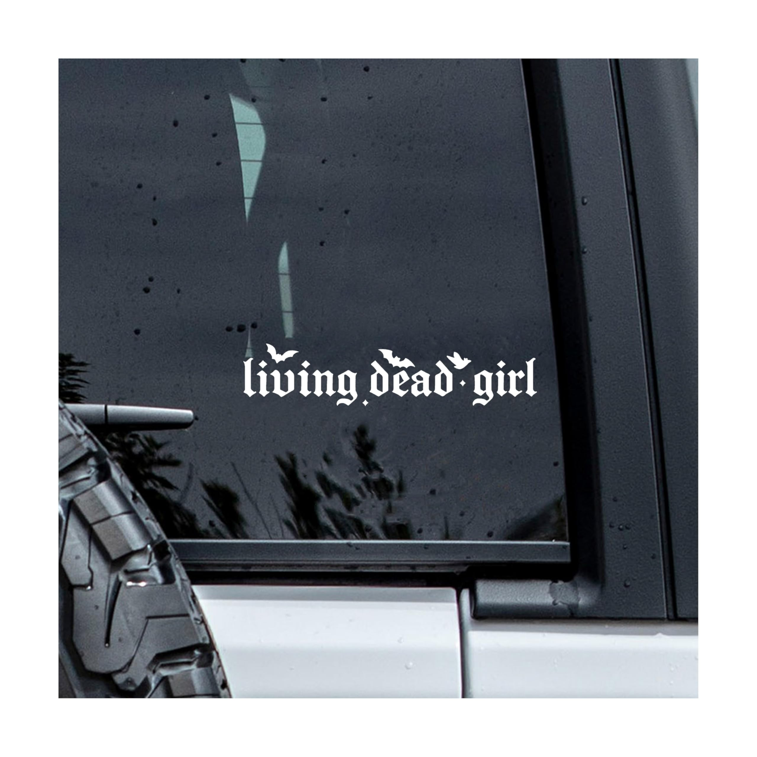 Living Dead Girl Decal, Gothic Car Window Decals, 6 Inches UV DTF Tranfer Car Stickers, Positive ... | Amazon (US)