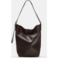 Zara - Studded Shoulder Bag - Dark Tan - One Size Only - Woman | Zara US