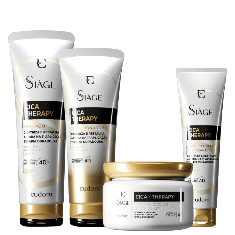 Kit Eudora Siàge Cica Therapy Completo (4 Produtos) | Beleza Na Web (BR)