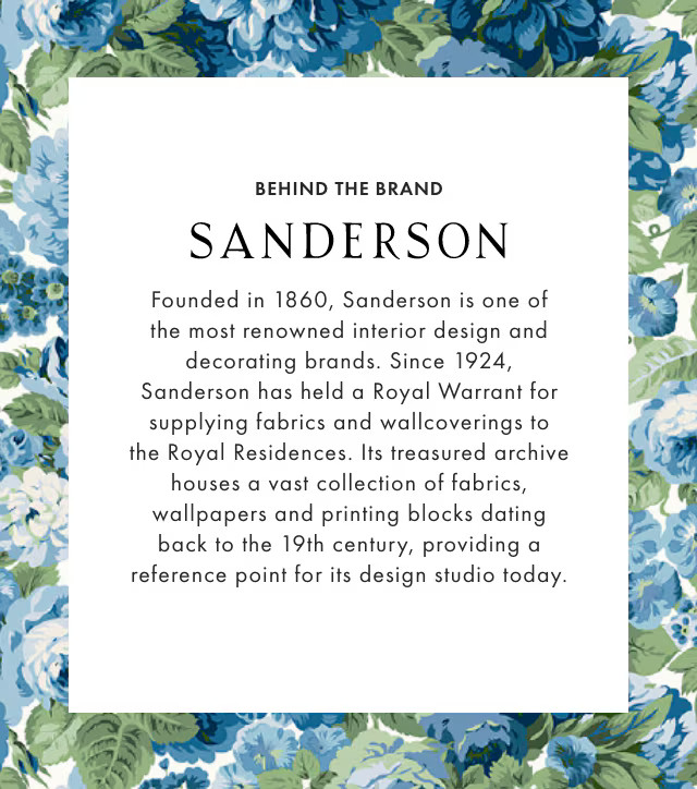 M&G X Sanderson | Mark and Graham