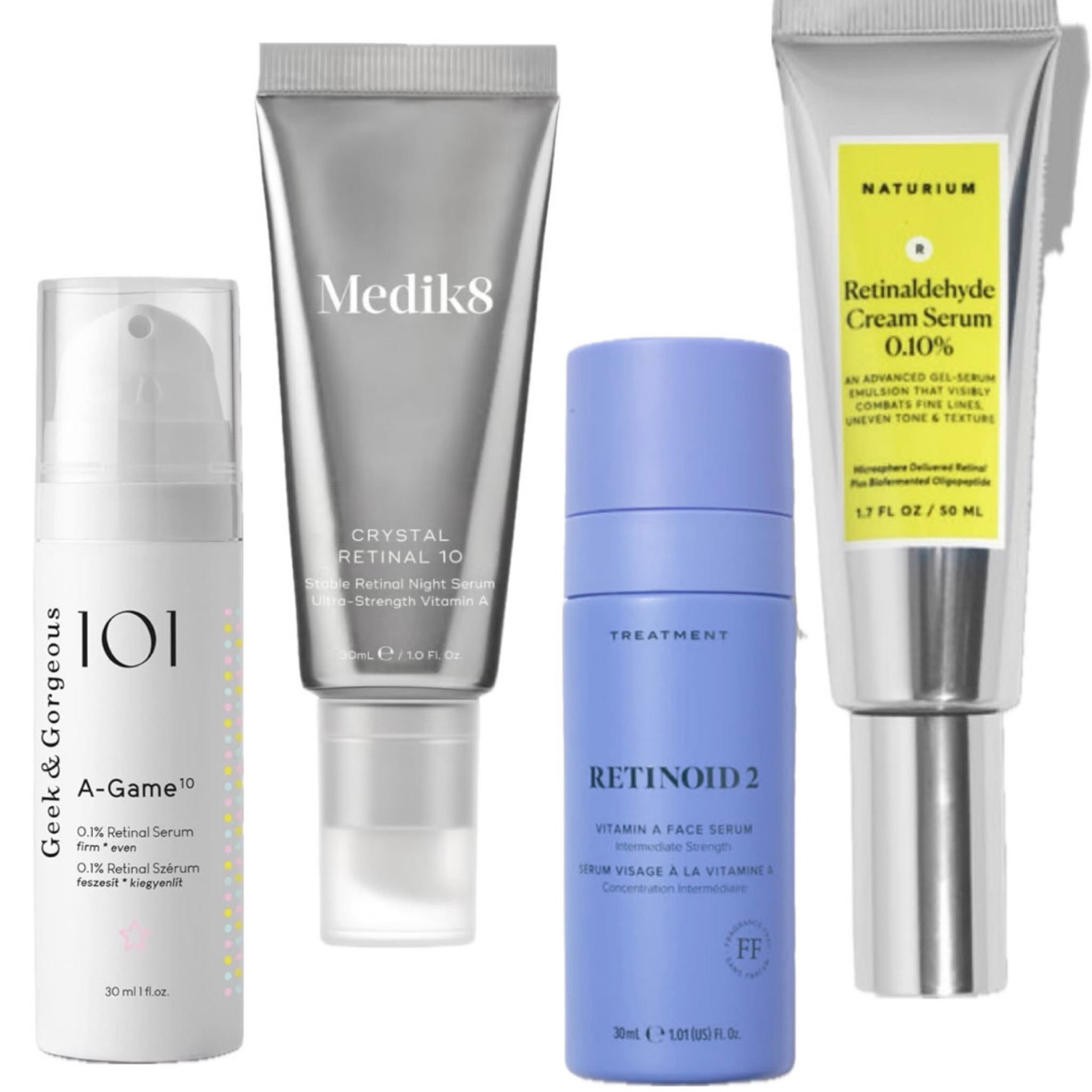 Mid-strength Retinal products 
Remember and use my code ADDICTEDTO_LF for 20% off Look Fantastic 

#LTKbeauty