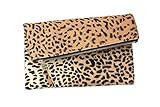 Handheld Clutch, Leopard Printed Haircalf, One Size | Amazon (US)