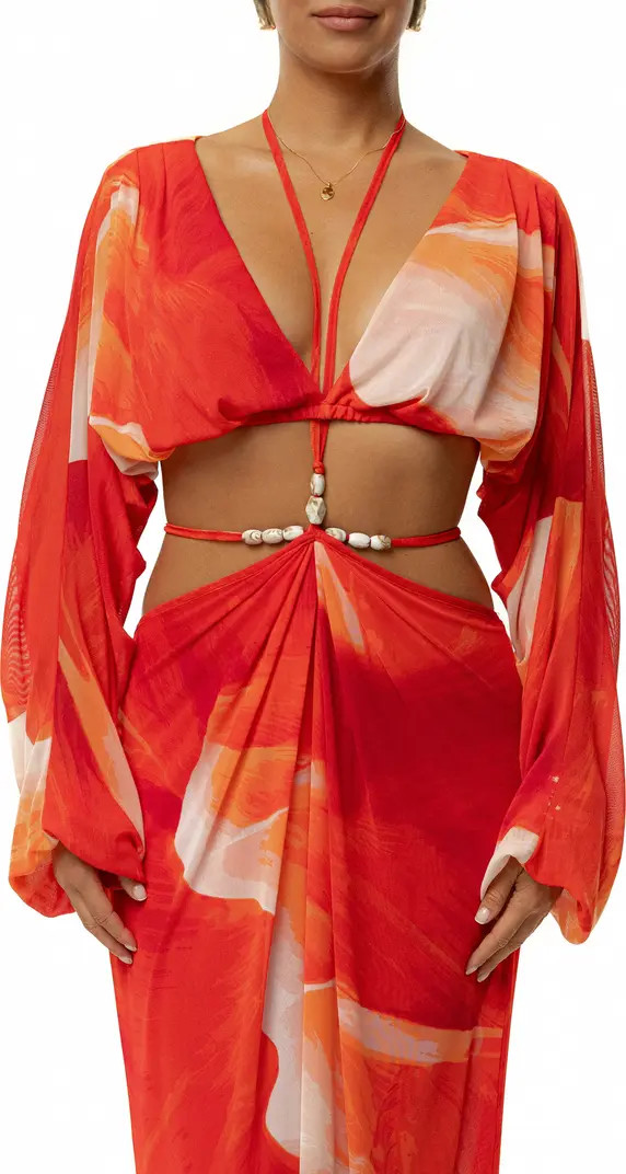 Selene Draped Crop Top | Nordstrom