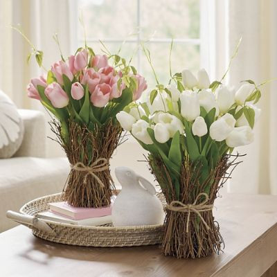 Blooming Tulip Arrangement | Grandin Road | Grandin Road