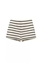 Striped knit shorts | PULL and BEAR UK