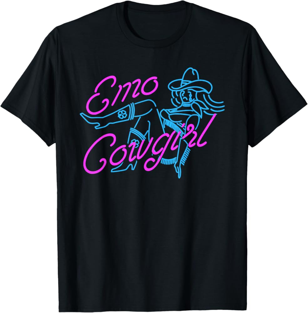 Emo Cowgirl Apparel T-Shirt | Amazon (US)