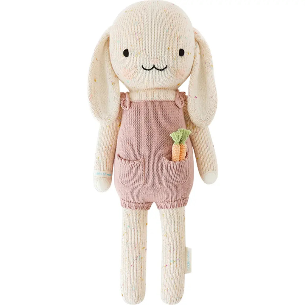 cuddle+kind Little Harper the Bunny Stuffed Animal in Pink at Nordstrom | Nordstrom