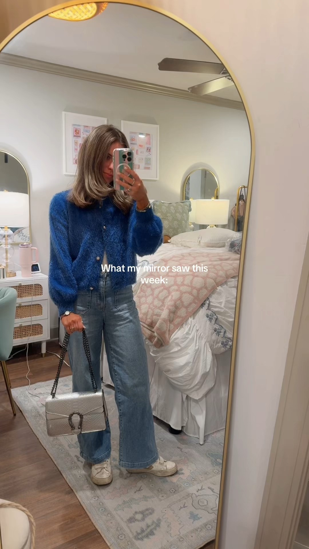 What my mirror saw this week! Week of college outfits 🩵

#LTKU #LTKootd