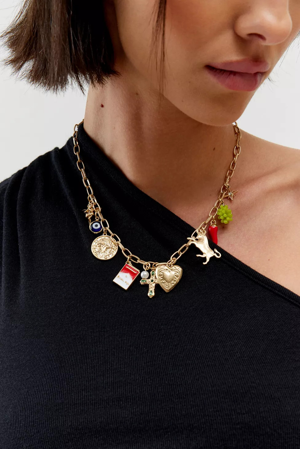 Alegra Charm Necklace | Urban Outfitters (US and RoW)