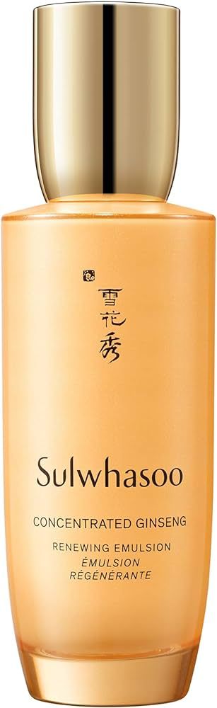 Sulwhasoo Concentrated Ginseng Renewing Emulsion: Lightweight Lotion to Smooth, Hydrate, and Visi... | Amazon (US)