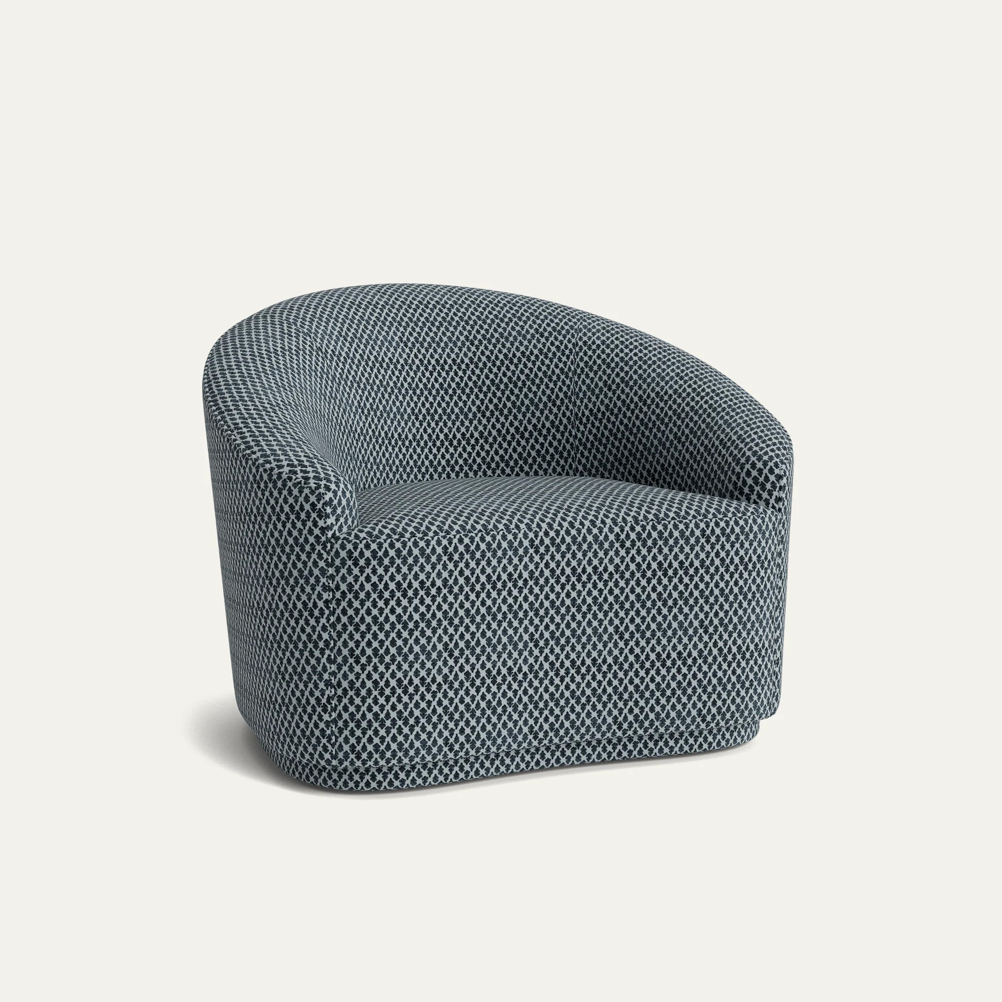 Reading Nook Chair: Simone in Quinn Aegean | Pepper Home | Pepper Home