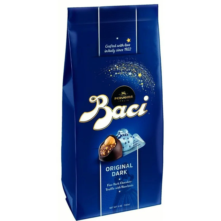 Baci Perugina Original Dark Chocolate Truffles Bag, 143 g - Walmart.com | Walmart (US)