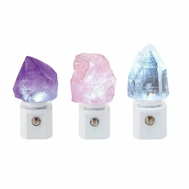 Gemstone Sensor Nightlights | UncommonGoods