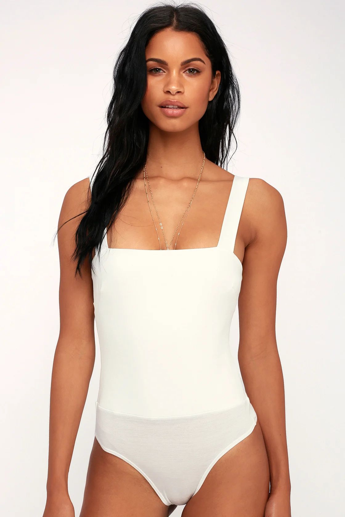 Symbolize White Sleeveless Bodysuit | Lulus (US)