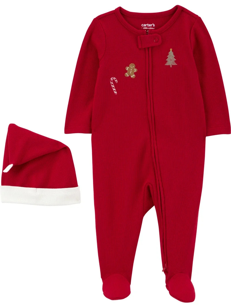 Carters Child of Mine Baby Sleep 'N Play Set, 2-Piece, Sizes Preemie-6/9 Months | Walmart (US)