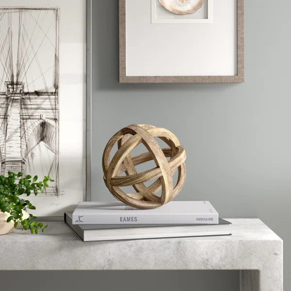 Natural Wood Sculpture | Wayfair North America