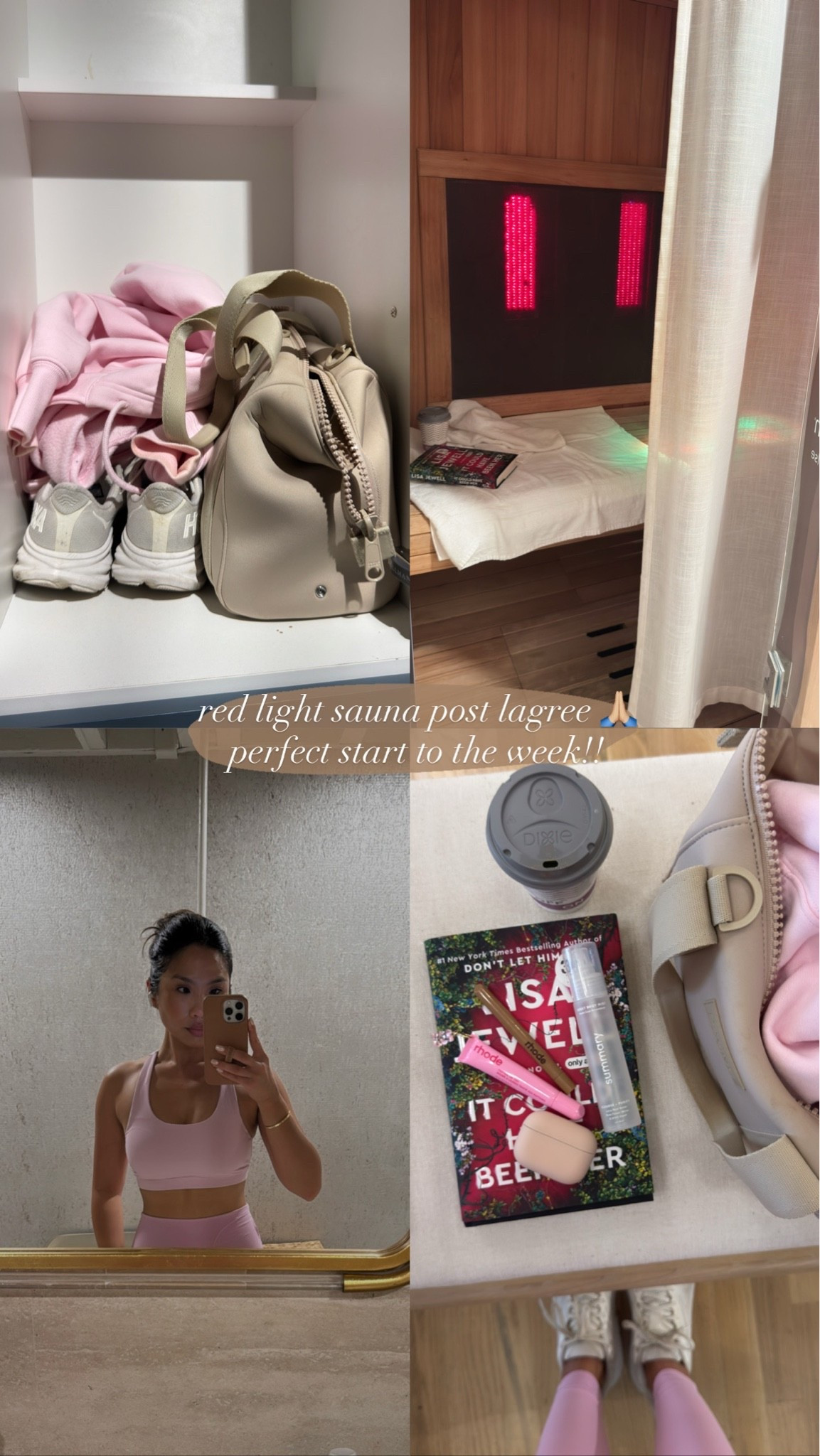 Gym essentials! My gym bag is the small size of the Dagne Dover in oyster but they have other colors available

#LTKfitnessgoals #LTKActive #LTKootd