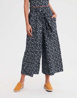AE High-Waisted Wide Leg Pants | American Eagle Outfitters (US & CA)
