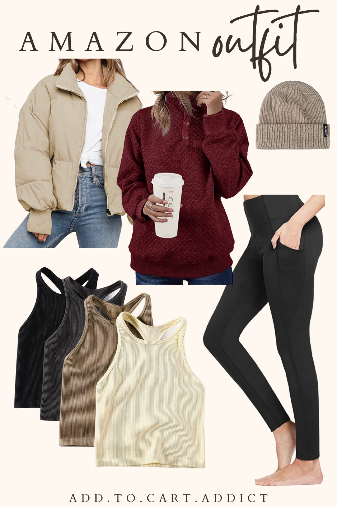 Fall hiking outfit, cute casual fall outfit 