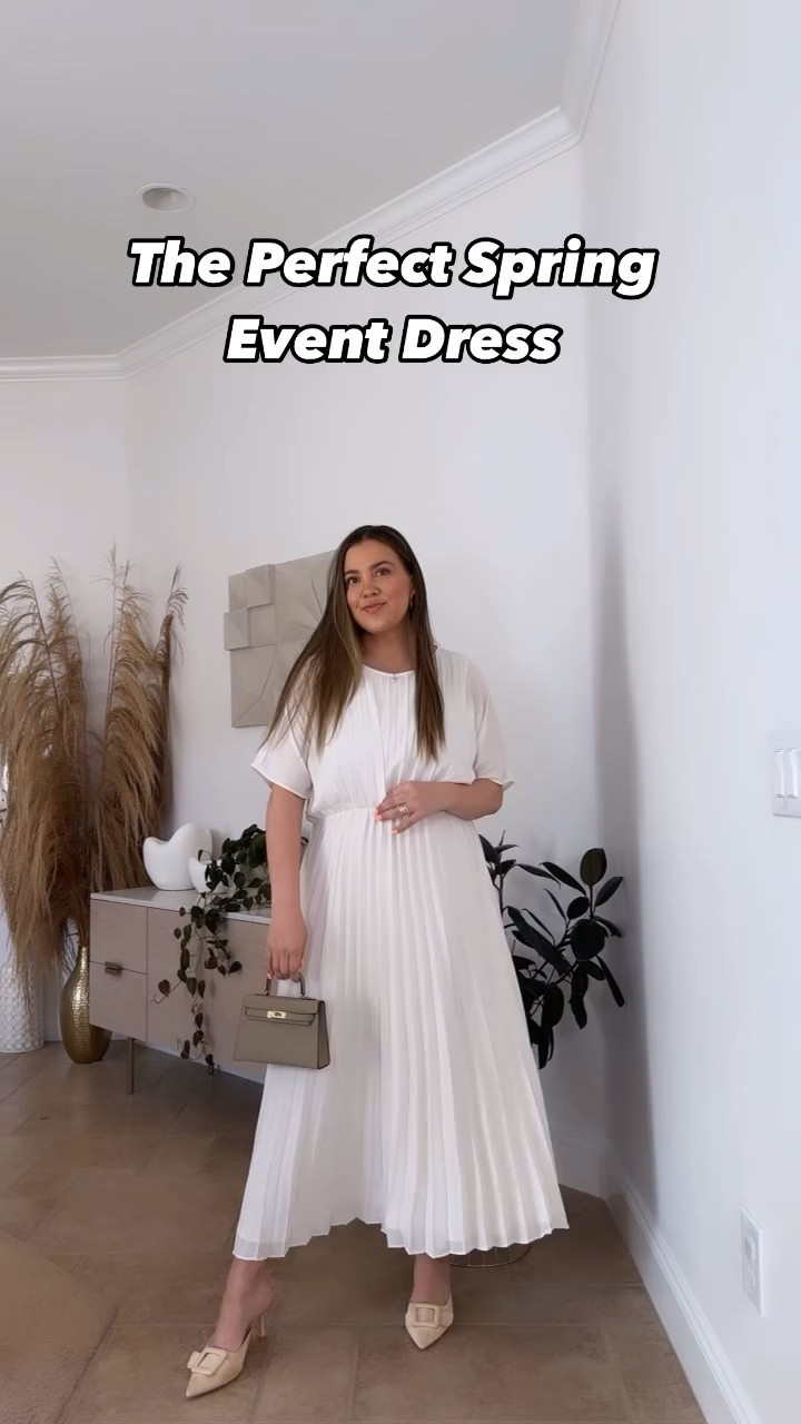 This is the perfect dress for any of your spring events from baptisms & graduations to baby showers & birthday brunches. it does run big. I’m in the medium. it also comes in black

#LTKstyletip #LTKSeasonal #LTKmidsize