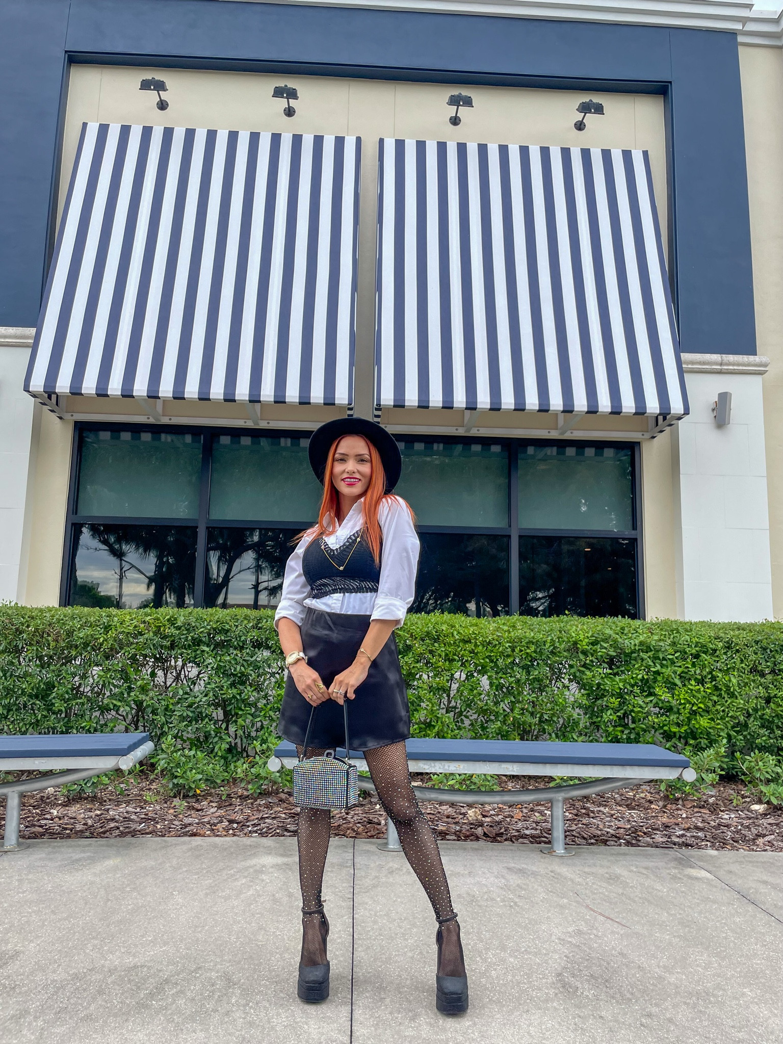 Early fall outfit in black and white.

#LTKStyleTip #LTKFindsUnder50 #LTKPetite