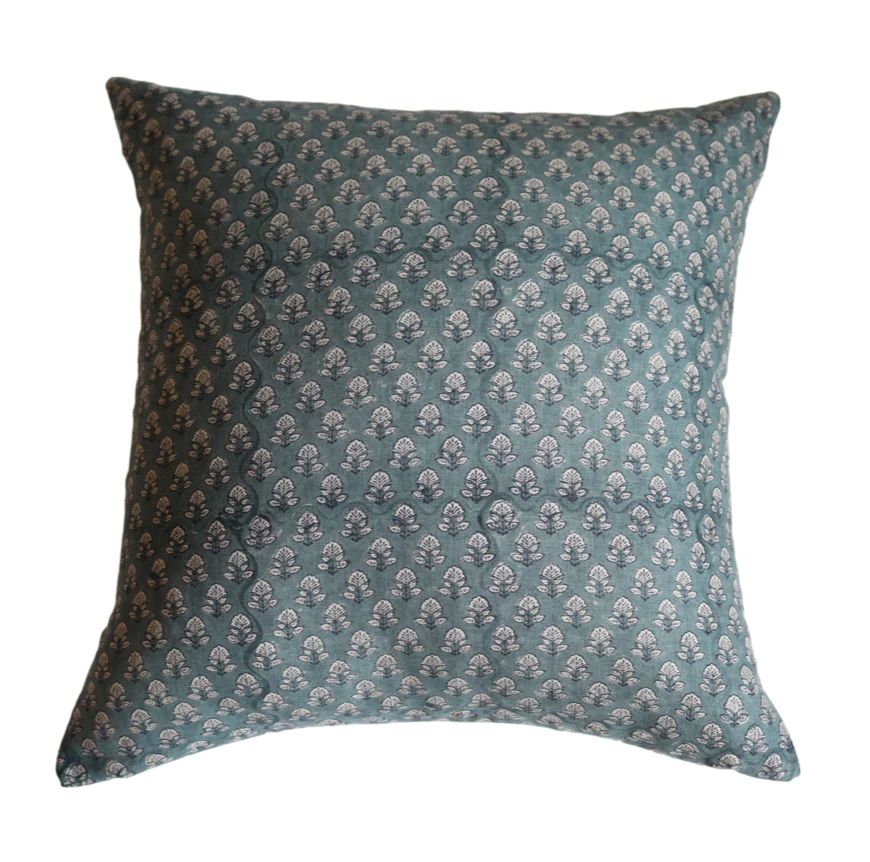 Juni Blue Pillow Cover | Danielle Oakey Interiors INC