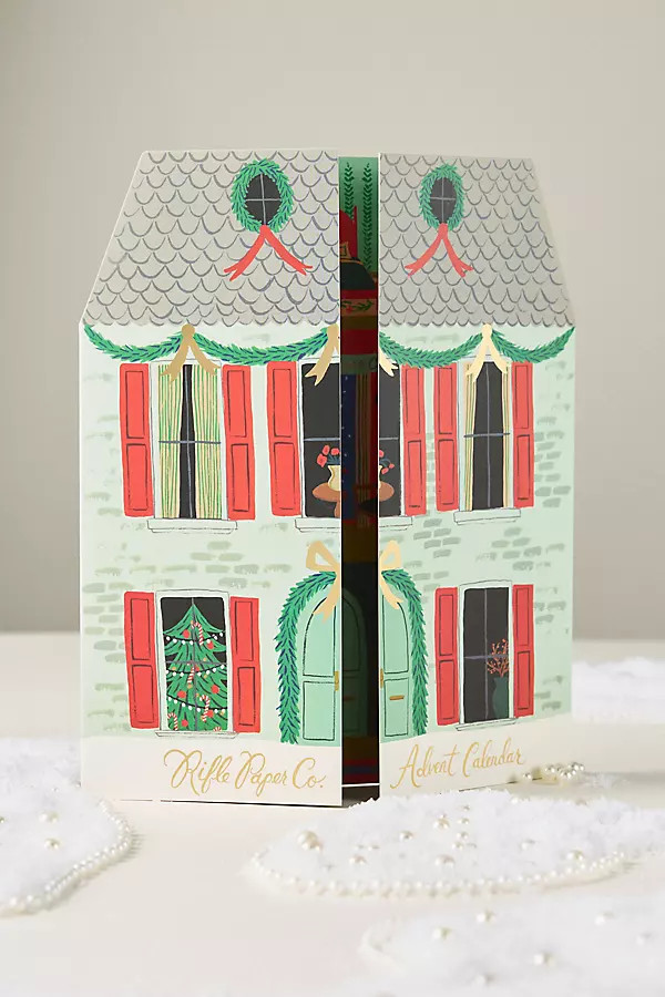 Rifle Paper Co. Night Before Christmas Advent Calendar | Anthropologie (US)