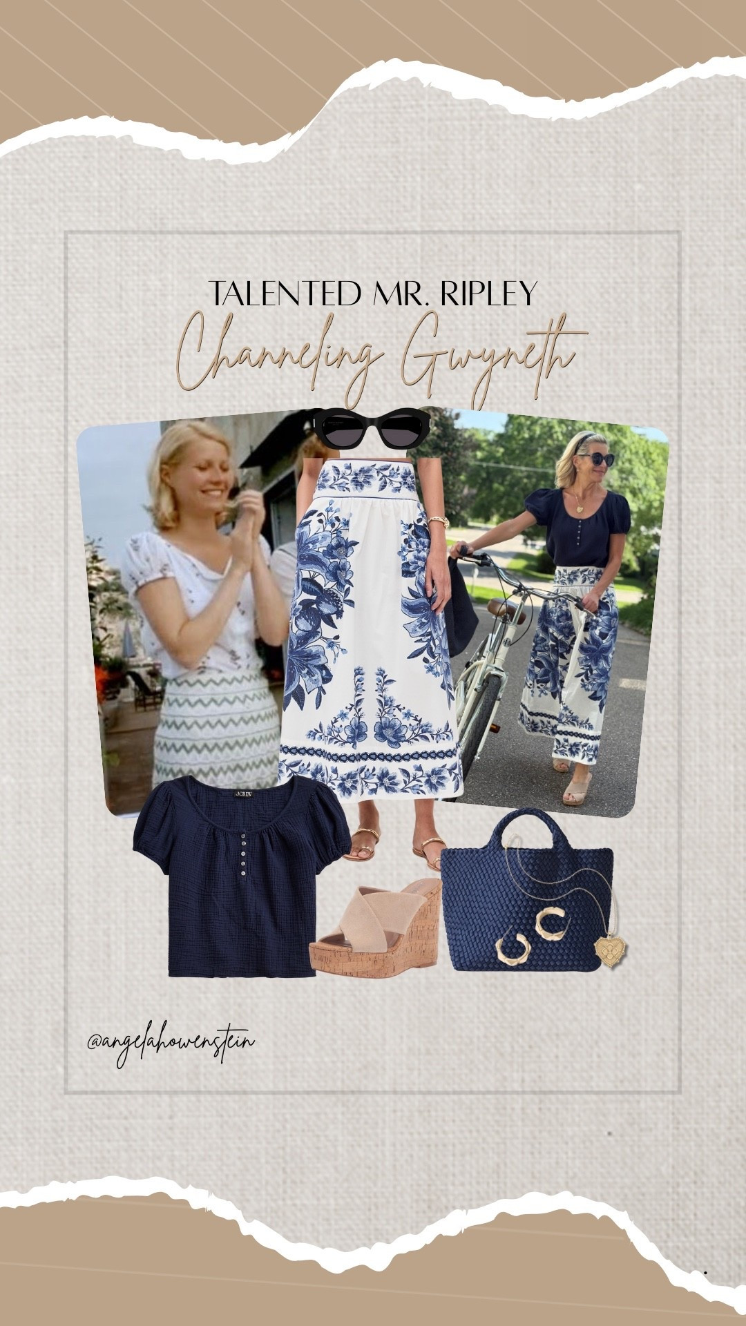 Just some soft Talented Mr. Ripley energy with things I already love wearing.

gwyneth paltrow style, talented mr ripley fashion, 90s outfit inspo, neutral style, summer outfit, classic fashion, timeless outfit, coastal style, linen outfit, vintage look



#LTKItBag #LTKStyleTip #LTKShoeCrush