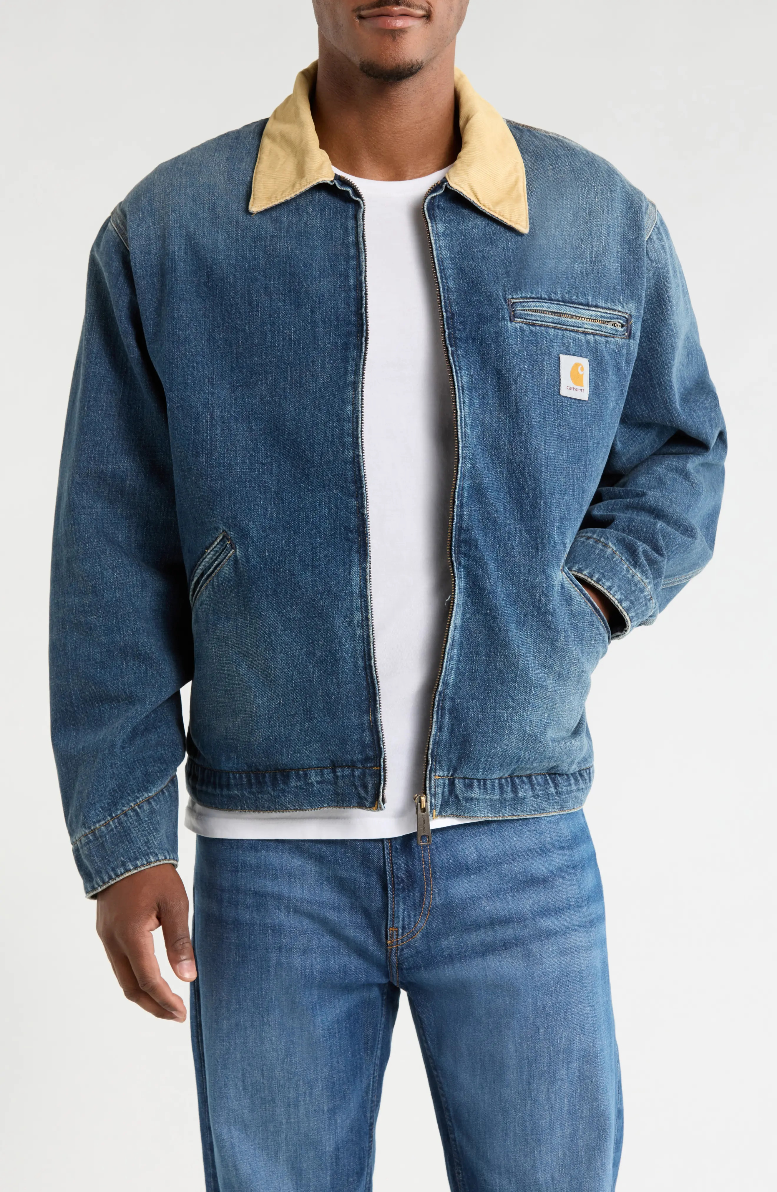 Carhartt Work In Progress OG Detroit Denim Jacket (Men) | Nordstrom | Nordstrom