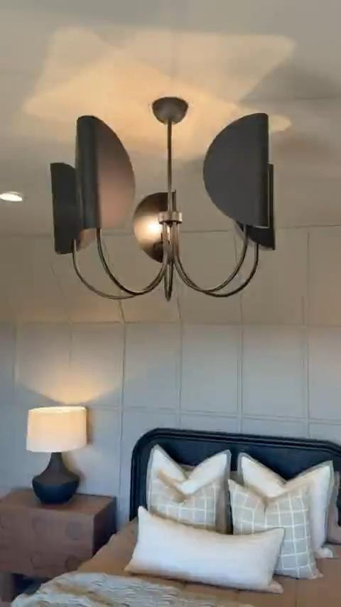 I’ve been using this chandelier to bring a softer, more sculptural look to the bedroom, and I love how it adds interest without feeling too heavy. The curved metal shades create a warm, diffused glow that works well with layered bedding and neutral tones.

I like choosing lighting that feels like a statement but still blends into the overall space. Sharing this one below if you’re looking for a chandelier that adds shape, warmth, and a clean, modern feel.
 @Wayfair 
@Target
@lowes 

#LTKHome #LTKSaleAlert #LTKU