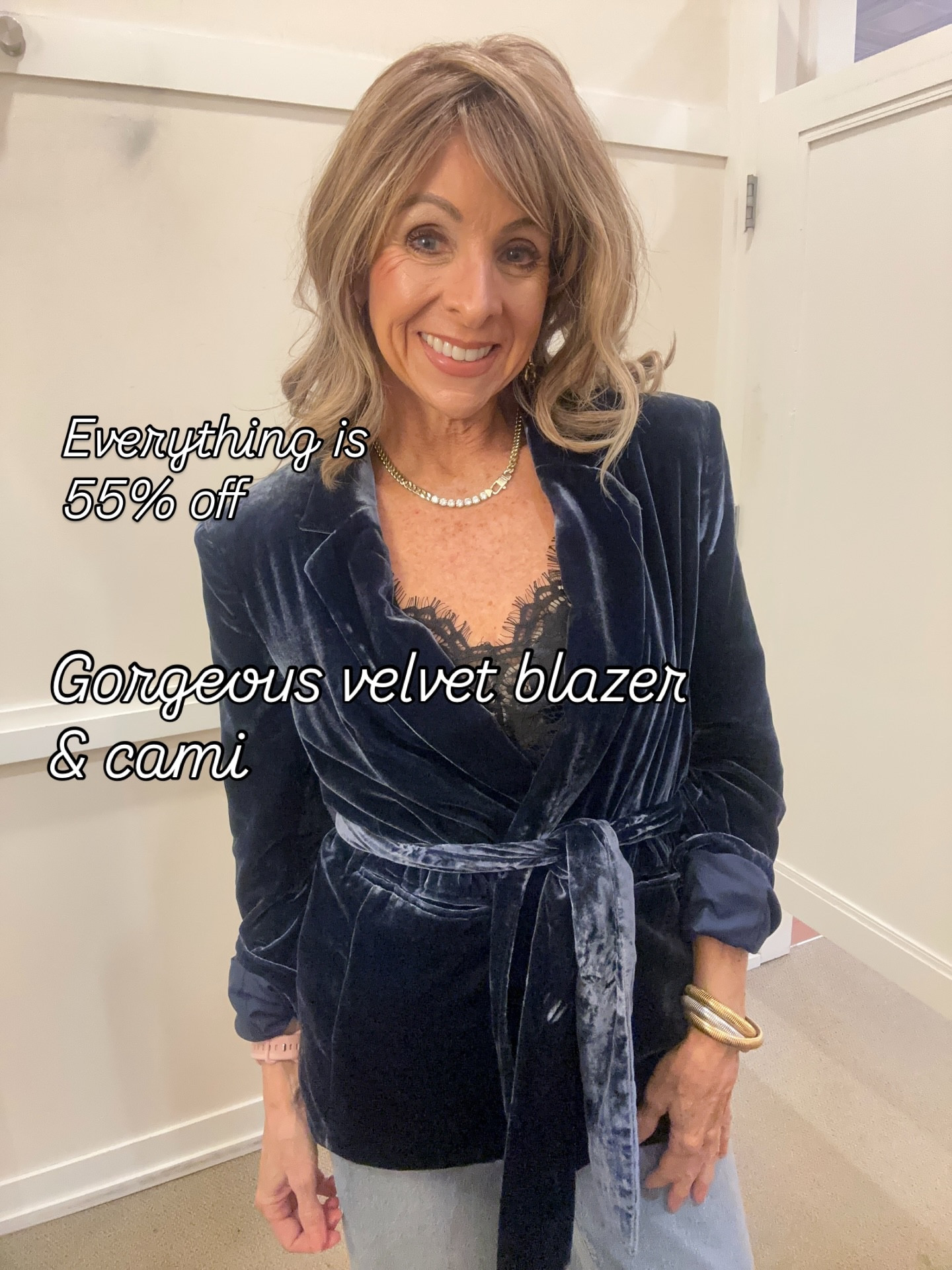 When the sale is this good its worth sharing some of the fabulous pieces that caught my eye. 
55% off just in time for the holidays!
Comment SHOP 

#holidaystyle #over50fashion #chic